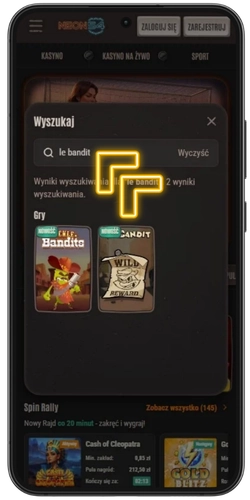 Wyszukiwanie Le Bandit w bibliotece gier kasyna